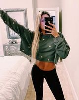 Cropped Star Sweater Gray Size XL Photo 0