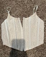 Cider Cream corset tank top  Photo 0