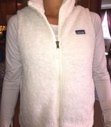 Patagonia White Fur Vest Photo 0