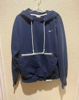 Vintage Navy Blue Hoodie Photo 0