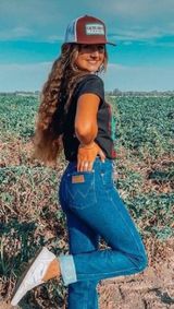 Wrangler Cowboy Cut Vintage Bootcut Jeans Denim Photo 0