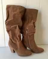 Knee High Boots, Size 8 1/2 Brown Photo 0