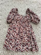 Abercrombie & Fitch Puff Sleeve Poplin Dress Photo 0