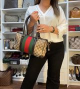 Gucci Authentic  GG Sherry line Boston bag Photo 0