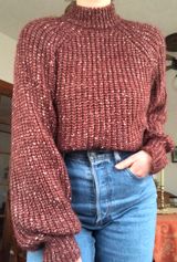 a.n.a Chunky Knit Turtleneck Sweater Photo 0