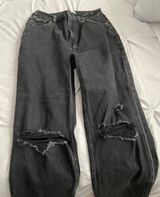 Abrocombie Curve Love Ankle Straight Ultra High Rise Photo 0