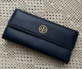 Tory Burch  Navy Landon Jewelry Roll Photo 0