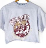 Aerosmith βGet Your Wings Tour 1974β Crop Gray Size M Photo 0