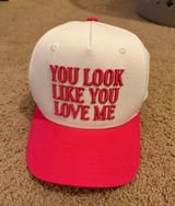 You look like you love me hat Pink Photo 0