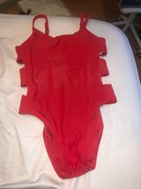 Target Red Cut Out  Swimsuit Photo 0