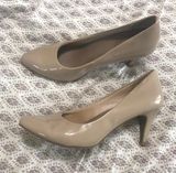 Nude Patent Pumps Tan Size 8.5 Photo 0