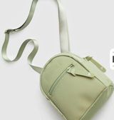 Gymshark Womens Mini Everyday Crossbody Bag - Natural Sage Green Photo 0