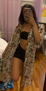 Flower Kimono Cardigan Photo 0