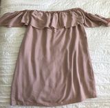 Blush Boutique Ruffle Off the Shoulder Dress Photo 0