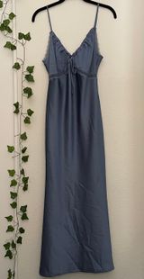 Blue Maxi Dress Size M Photo 0