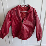 red leather jacket Photo 0