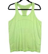 Swiftly Tech Racerback Tank 2.0 Sz 12 Green Neo Running Workout Photo 0