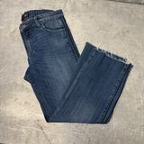 Kut From The Kloth Women’s Straight Leg Ankle Blue Jeans Size 8 Photo 0