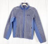 Patagonia Retro X Synchilla Deep Pile Full Zip Fleece Jacket Light Muted Purple Photo 0