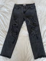 Cello Black Ripped Jeans Photo 0