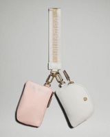 Dual Pouch Wristlet Pink/Gold/Vapor Photo 0