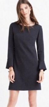 Madewell NWT  dress gray jersey knit long sleeve Photo 0