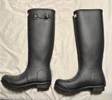 Hunter Rain Boots Black Photo 0