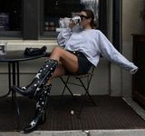 cowboy boots leather western star southwestern cowgirl Photo 0