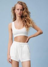 ZARA white terry Cloth Set Photo 0