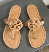 Tory Burch Tan Miller Sandals for Women SZ 7 Photo 0