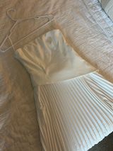 Commense White Dress Commence Photo 0