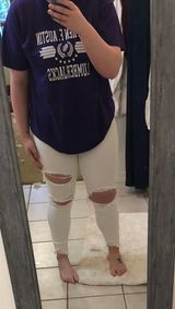 American Eagle Outfitters White Jeans Photo 0