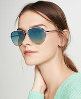 Quay Australia Quay High Key Mini Rimless Sunglasses Photo 0