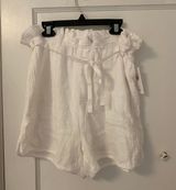 Splendid White Casual Pull On Mini Shorts Photo 0