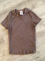 Aritzia tna ribbed baby tee Photo 0