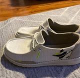 Hey Dude Women's Wendy Star White Lace Up Casual walking shoe size 8 Photo 0