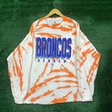 NFL Franchise AFC West Denver Broncos Tie Dye LS Shirt Size XXL Photo 0