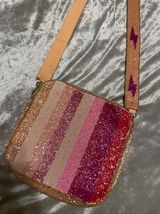 Beaded Cross Body Pink Photo 0