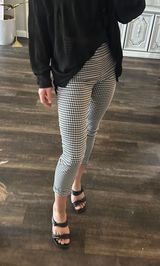 Black & White Checkered Pants Photo 0