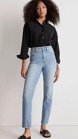 Madewell  Perfect Vintage Straight Jean in Ferman Wash Photo 0