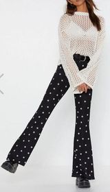 Nasty Gal Flare Star Pants Photo 0