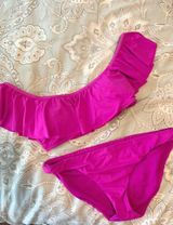 Francesca's Flounce Top Bikini Set Photo 0