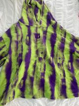 I am gia Purple and Green Sweatshirt Photo 0