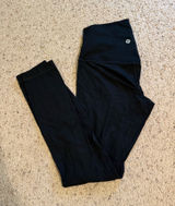 Lululemon Ribbed Leggings Black Align 25" 4 Photo 0
