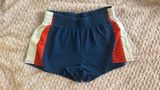 Red Blue White Pajama Shorts Size M Photo 0