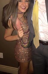 Alythea Rose Gold Sequin Dress Photo 0