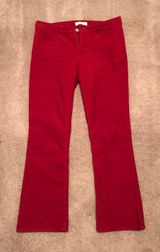 Ann Taylor Red Corduroy Pants Photo 0