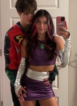 Starfire and Robin Halloween Costume Photo 0