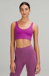 Lululemon Align Reversible Bra *Light Support, A/B Cup Vivid Plum Photo 0