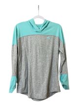 Puma Blue Hooded Long Sleeve Shirt Photo 0